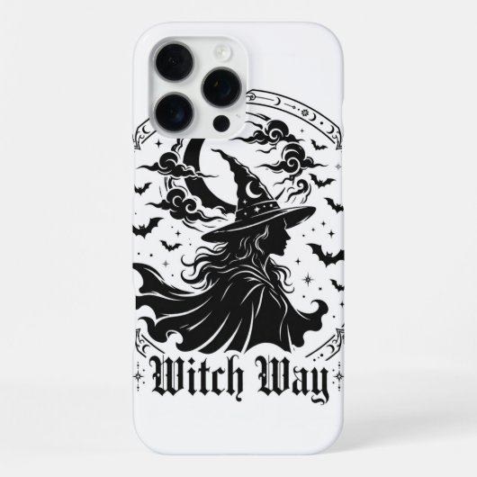 Witch Way iPhone 16 Pro Max Hoesje (Achterkant)