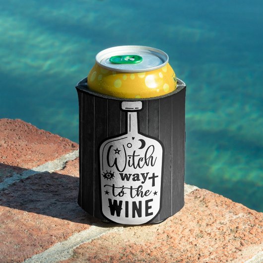 Witch Way naar de wijn Koelbox Blikjeskoeler