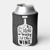 Witch Way naar de wijn Koelbox Blikjeskoeler