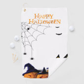 Witch Way to the Fairway: Halloween Golf Handdoeke Golfhanddoek (Insitu)