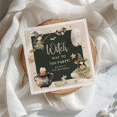 Witch Way to the Party' Kids Halloween Birthday Servet