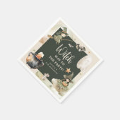 Witch Way to the Party' Kids Halloween Birthday Servet (Hoek)