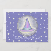 Witch Wizard Pagan Pet Magic Kaart (Achterkant)