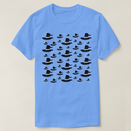 Witch zwart pet t-shirt (Design voorkant)
