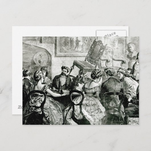 Witchcraft, 1871 briefkaart (Voorkant / Achterkant)