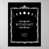 Witchcraft A Handbook of Magic Spells and Potions Poster (Voorkant)