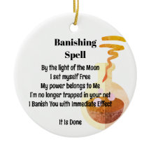 Witchcraft Banishing Spell Magic Potion White