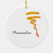 Witchcraft Banishing Spell Magic Potion White Keramisch Ornament (Achterkant)