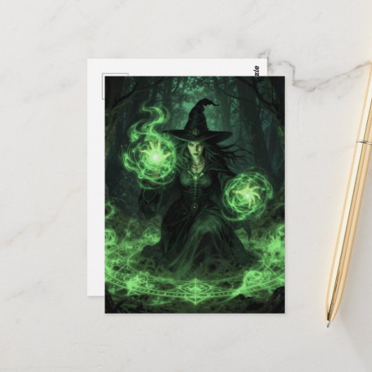 Witchcraft  briefkaart (Voorkant / Achterkant in situ)