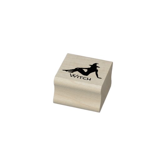 Witchcraft Briefpapier Wood Art Stamp Black Rubberstempel (Stempel)