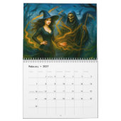 Witchcraft Calendar – Mystical Witches in Mag Kalender (Feb 2027)