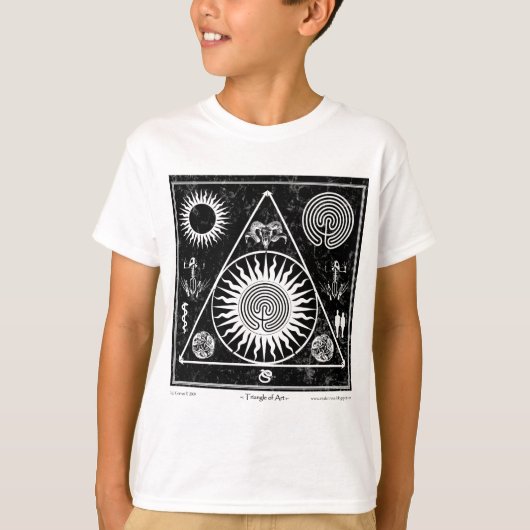 Witchcraft: Een driehoek van artikel 4 T-shirt (Voorkant)