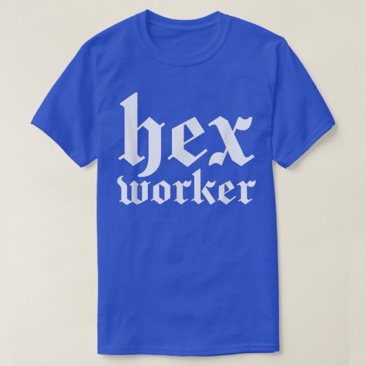Witchcraft He Worker Witch  T-shirt (Design voorkant)