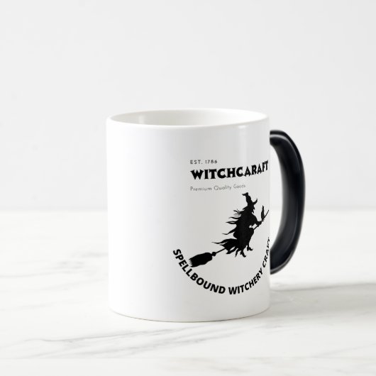 Witchcraft Hexen Halloween Magische Mok (Voorkant rechts)