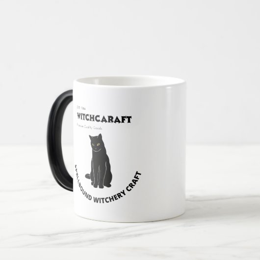 Witchcraft Hexen Halloween Magische Mok (Voorkant links)