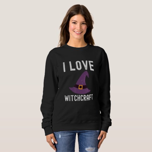 Witchcraft I Love Witchcraft Trui (Voorkant volledig)