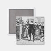 Witchcraft in het dorp Salem Magneet (Voorkant / Achterkant)