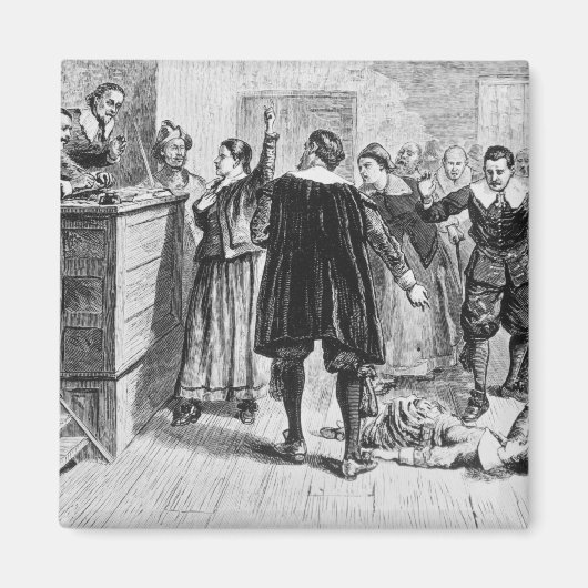 Witchcraft in het dorp Salem Magneet (Voorkant)