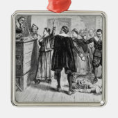 Witchcraft in het dorp Salem Metalen Ornament (Voorkant)