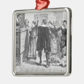 Witchcraft in het dorp Salem Metalen Ornament (Links)