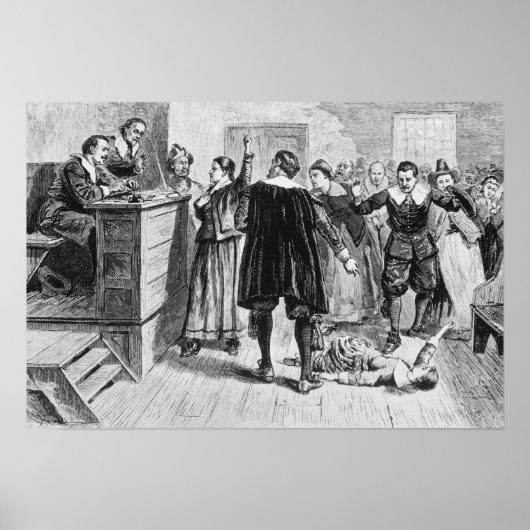 Witchcraft in het dorp Salem Poster (Voorkant)