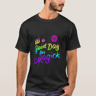 Witchcraft Magic Gezegden Wicca heks magische spre T-shirt