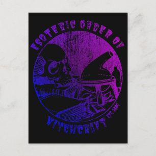 Witchcraft Magic Order Occult Witch Alchemist Briefkaart