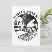 Witchcraft Magic Order Occult Witch Alchemist Kaart (Staand voorkant)