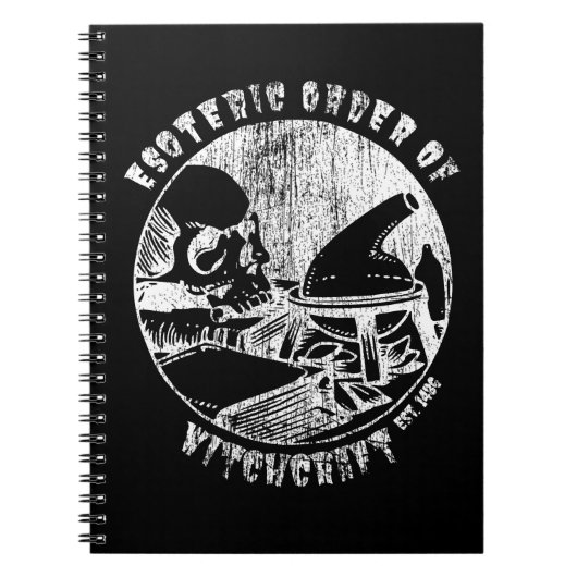 Witchcraft Magic Order Occult Witch Alchemist Notitieboek (Voorkant)