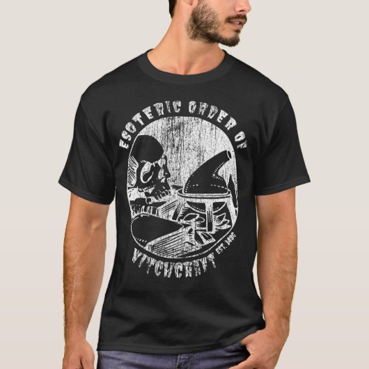 Witchcraft Magic Order Occult Witch Alchemist T-shirt (Voorkant)