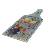 Witchcraft Magische Kruiden Kristal Blauwgroen Gro Snijplank (Hoek)