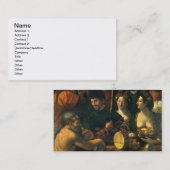 Witchcraft or Allegory of Hercules, c.1535 (olie o Visitekaartje (Voorkant / Achterkant)