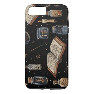 Witchcraft Potion Pattern – Halloween Magic iPhone 8/7 Plus Hoesje