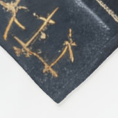 Witchcraft Potion Pattern – Halloween Magic Fleece Deken (Hoek)