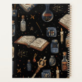 Witchcraft Potion Pattern – Halloween Magic Planner (Achterkant)