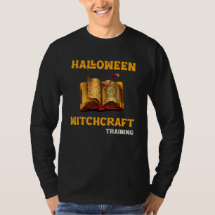 Witchcraft Spell Book Witch in Training T-shirt