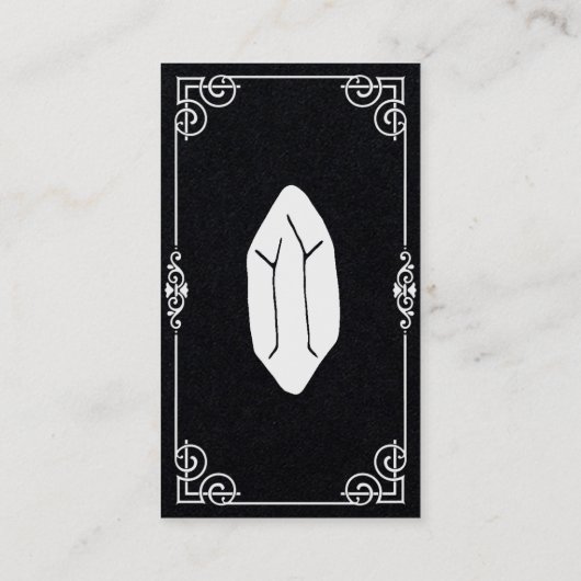 Witchcraft Spell Kit Visitekaartje (Achterkant)