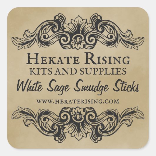 Witchcraft Spell Kits en Benodigdheden Labels (Voorkant)