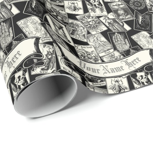 Witchcraft Tarot Kaarten Victoriaans Apothecary St Cadeaupapier (Rol Hoek)