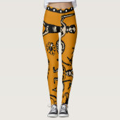 Witchcraft VooDou Pagan Leggings (Voorkant)
