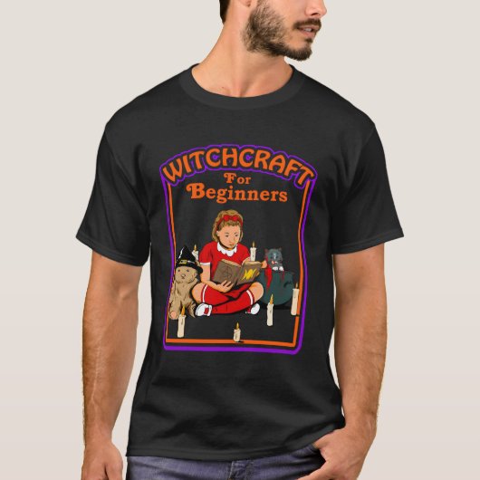 Witchcraft voor beginners stijl t-shirt (Voorkant)