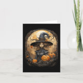  Witchcraft Wiccan Gothic Witchy Halloween Kaart (Voorkant)