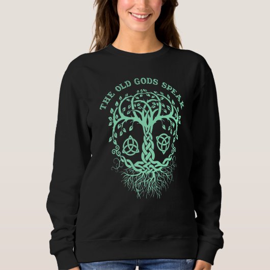 Witchcraft Wiccan Pagan Tree of Life 2 Trui (Voorkant)