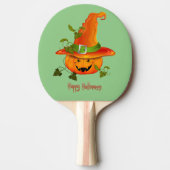 Witchcraft Wonder: Halloween Ping Pong Paddle Tafeltennisbatje (Voorkant)