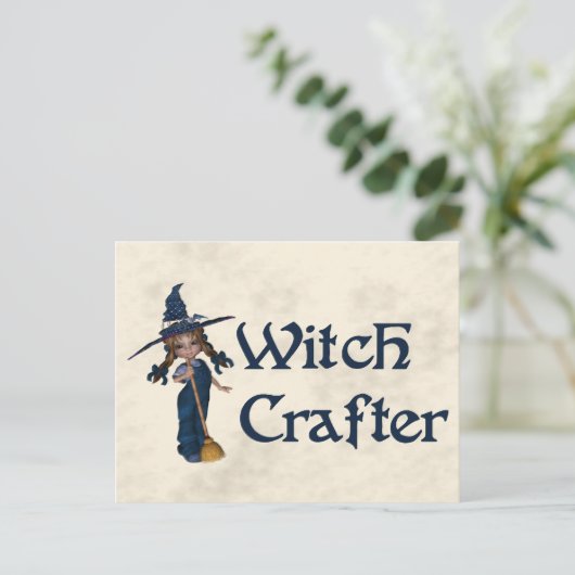 Witchcrafter Briefkaart (Staand voorkant)