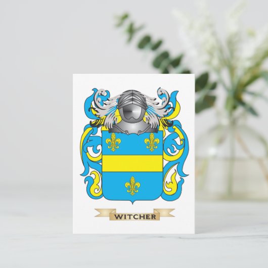 Witcher Family Crest (wapenschild) Briefkaart (Staand voorkant)