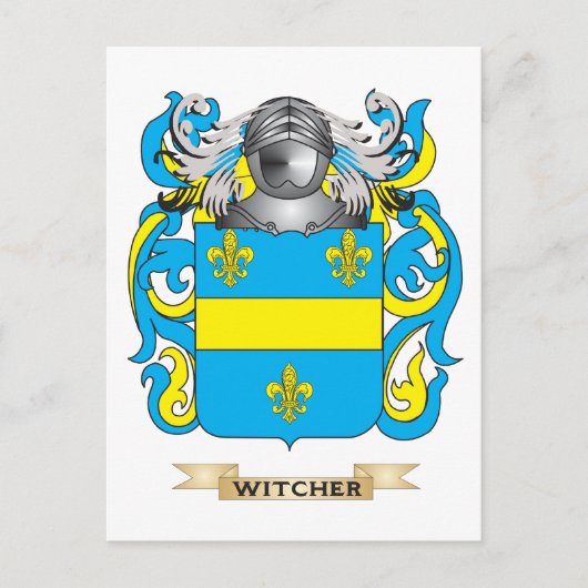 Witcher Family Crest (wapenschild) Briefkaart (Voorkant)