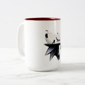 Witcher Tweekleurige Koffiemok (Voorkant links)