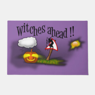 Witches Ahead Deurmat