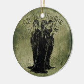Witches All Hail Mabeth Keramisch Ornament (Links)